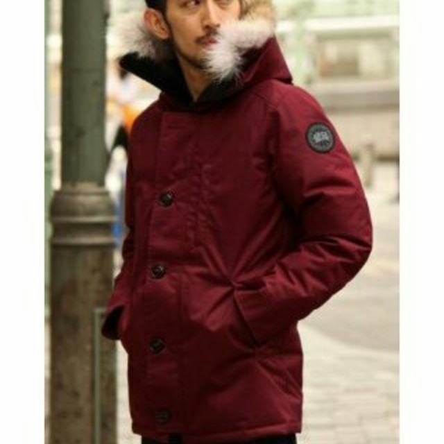 CANADA GOOSE(カナダグース)のカナダグース クレストン エディフィス別注 ボルドー Sサイズ メンズのジャケット/アウター(ダウンジャケット)の商品写真