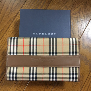 バーバリー(BURBERRY)の【お値下げ】Burberry長財布 (財布)