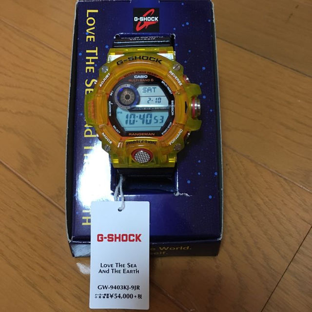 CASIO(カシオ)のレンジマン イルカ・クジラ2017年 GW-9403KJ-9JR レディースのファッション小物(腕時計)の商品写真