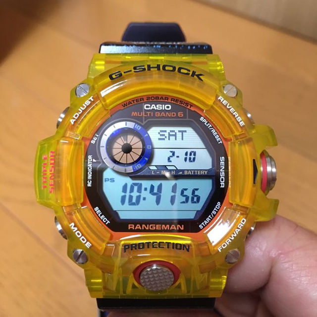 CASIO(カシオ)のレンジマン イルカ・クジラ2017年 GW-9403KJ-9JR レディースのファッション小物(腕時計)の商品写真