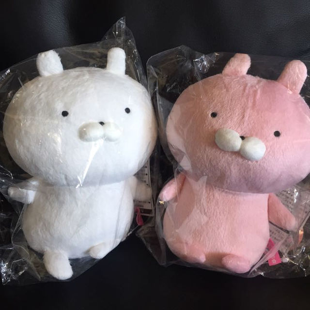 うさまる♡うさこ のおすわりぬいぐるみ 新品未使用❤️ キッズ/ベビー/マタニティのおもちゃ(ぬいぐるみ/人形)の商品写真