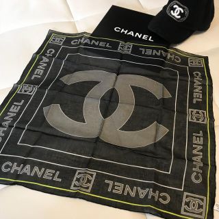 シャネル(CHANEL)の新品未使用！CHANEL スポーツ スカーフ(バンダナ/スカーフ)