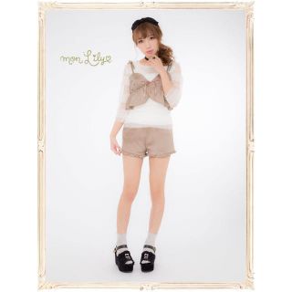 モンリリィ(mon Lily)のmonlily ビスチェ パンツ 3点セット セットアップ(セット/コーデ)