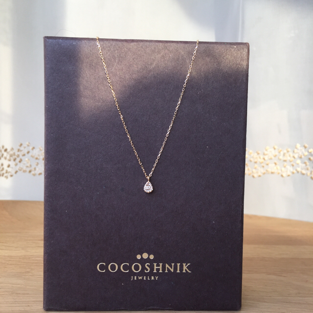 週末限定お値下げ中❗️美品‼️COCOSHNIK ダイアネックレス✨-