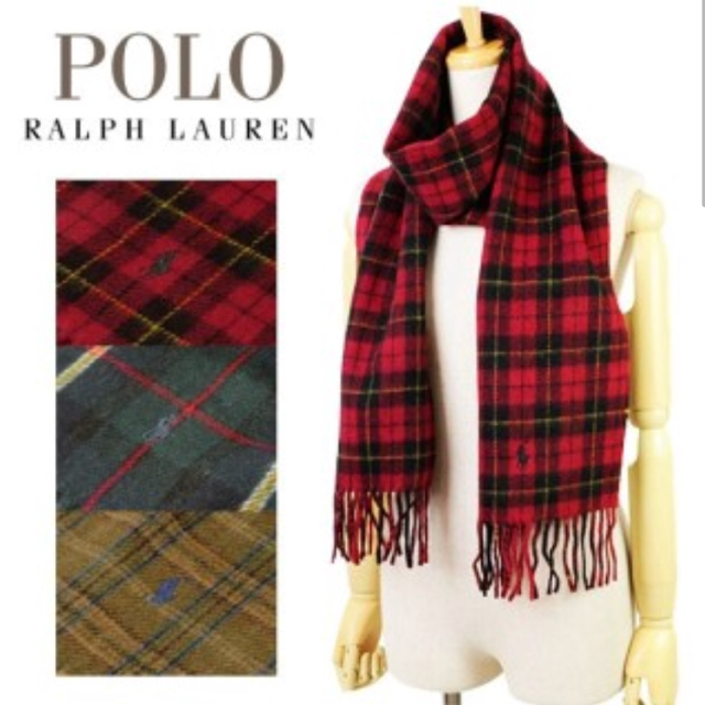 POLO RALPH LAUREN(ポロラルフローレン)のPOLO RALPH LAUREN マフラー レディースのファッション小物(マフラー/ショール)の商品写真