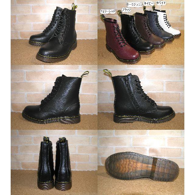 6cmUPインヒール内側ジップブーツ 黒 44(28cm) メンズの靴/シューズ(ブーツ)の商品写真