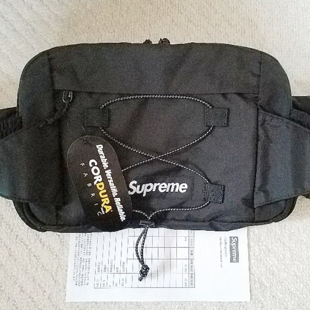 Supreme(シュプリーム)の17SS Supreme Waist Bag 黒 メンズのバッグ(ボストンバッグ)の商品写真