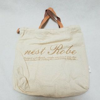 ネストローブ(nest Robe)のnest Robe ネストローブ　巾着型バッグ　リンネル付録(トートバッグ)