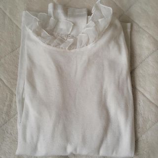 セポ(CEPO)のcepo ネックフリルTシャツ(シャツ/ブラウス(長袖/七分))