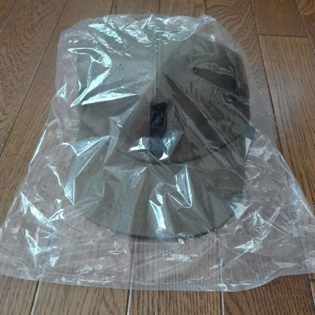 FULL-BK Slicon tag cap khaki メンズの帽子(その他)の商品写真