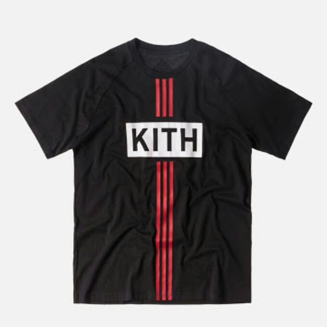 KITH x adidas Soccer Classic Logo Tee M