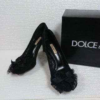 ドルチェアンドガッバーナ(DOLCE&GABBANA)の値下げ♥️ DOLCE&GABBANA ドルチェ&ガッバーナ レース パンプス(ハイヒール/パンプス)