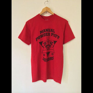ハリウッドランチマーケット(HOLLYWOOD RANCH MARKET)のManualPowderPuff/JERZEES(USA)ビンテージTシャツ(Tシャツ/カットソー(半袖/袖なし))