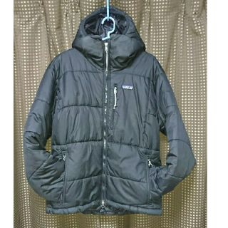 パタゴニア(patagonia)のパタゴニア　ダスパーカ　マットブラック　黒　2000年　S 　ゴールデンサイズ(ダウンジャケット)