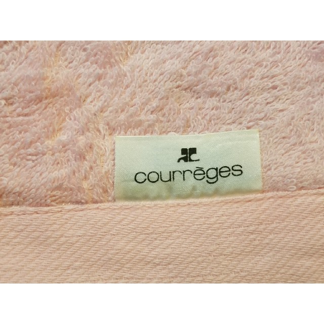 Courreges(クレージュ)のハンドタオル☆courreges2枚セット レディースのファッション小物(ハンカチ)の商品写真