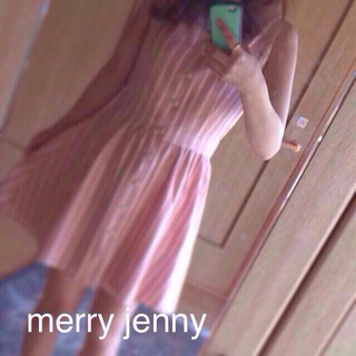 メリージェニー(merry jenny)のmerry jenny  お値下げ🙌(ミニワンピース)