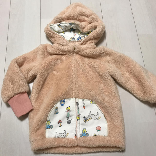 franche lippee(フランシュリッペ)のフランシュリッペ ボアジャケット シャーリーテンプル プティマイン メゾピアノ キッズ/ベビー/マタニティのキッズ服男の子用(90cm~)(ジャケット/上着)の商品写真