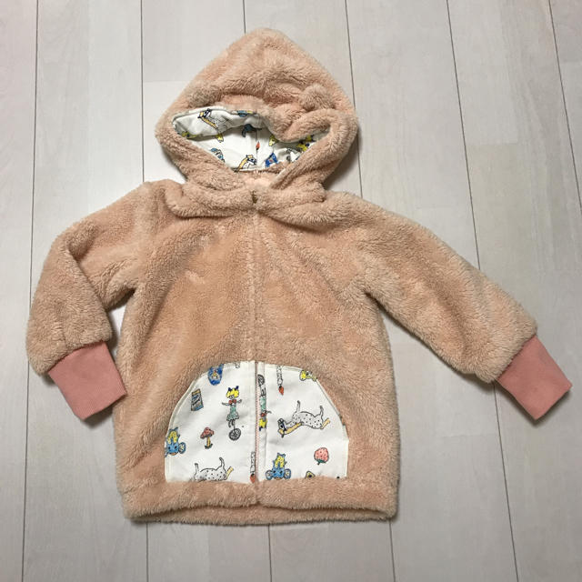 franche lippee(フランシュリッペ)のフランシュリッペ ボアジャケット シャーリーテンプル プティマイン メゾピアノ キッズ/ベビー/マタニティのキッズ服男の子用(90cm~)(ジャケット/上着)の商品写真