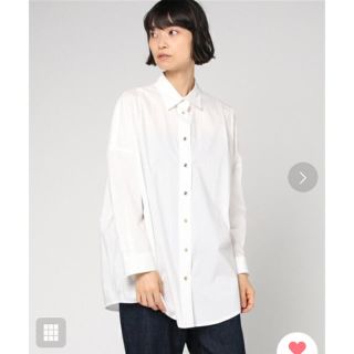 ラウンジドレス(Loungedress)のmooa様専用 Loungedress 白ビッグシャツ(シャツ/ブラウス(長袖/七分))