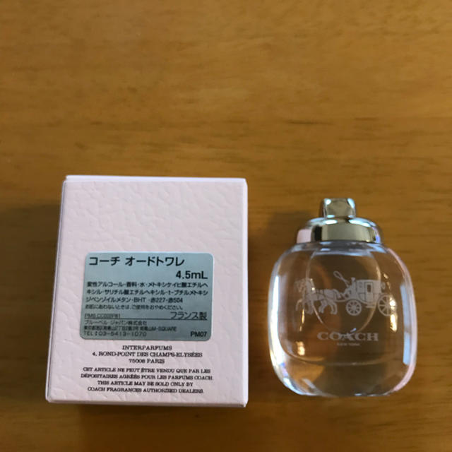 COACH(コーチ)のCOACH コーチ オードトワレ4.5ml 香水 ミニボトル コスメ/美容の香水(香水(女性用))の商品写真