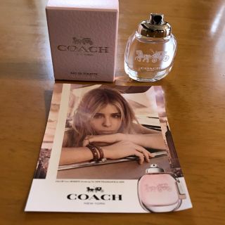 コーチ(COACH)のCOACH コーチ オードトワレ4.5ml 香水 ミニボトル(香水(女性用))