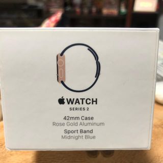 アップルウォッチ(Apple Watch)のApple Watch2 ピンクゴールド 42mm(スマートフォン本体)