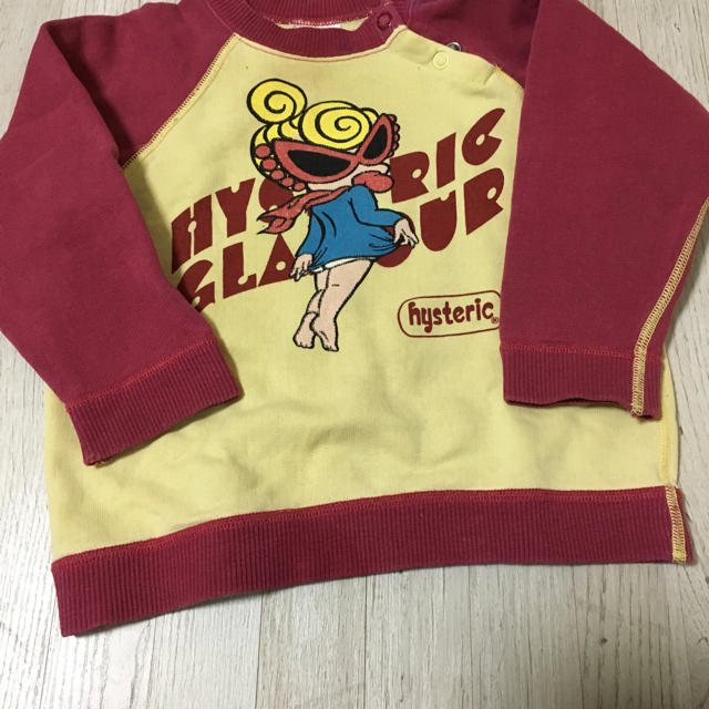 HYSTERIC GLAMOUR(ヒステリックグラマー)のヒステリックグラマートレーナー キッズ/ベビー/マタニティのキッズ服男の子用(90cm~)(Tシャツ/カットソー)の商品写真