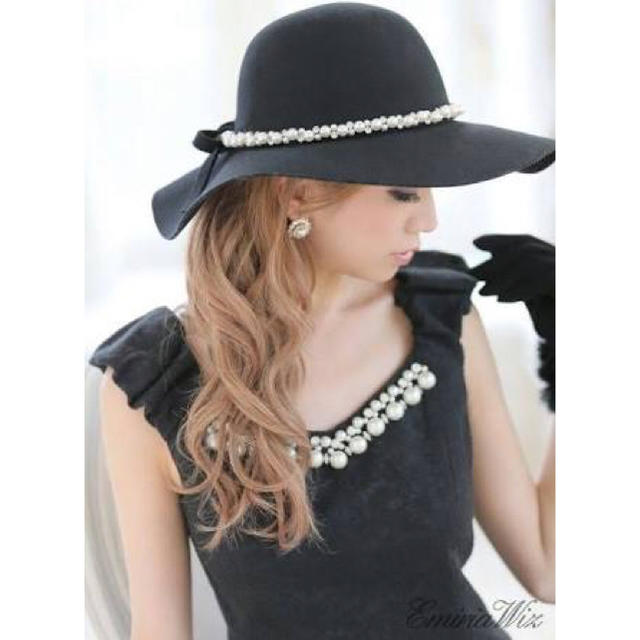 EmiriaWiz(エミリアウィズ)のEmiriaWiz ハット・女優帽♡ レディースの帽子(ハット)の商品写真