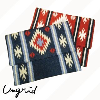 アングリッド(Ungrid)のタグ付き ungridジャガードネイティブニットBAG(クラッチバッグ)