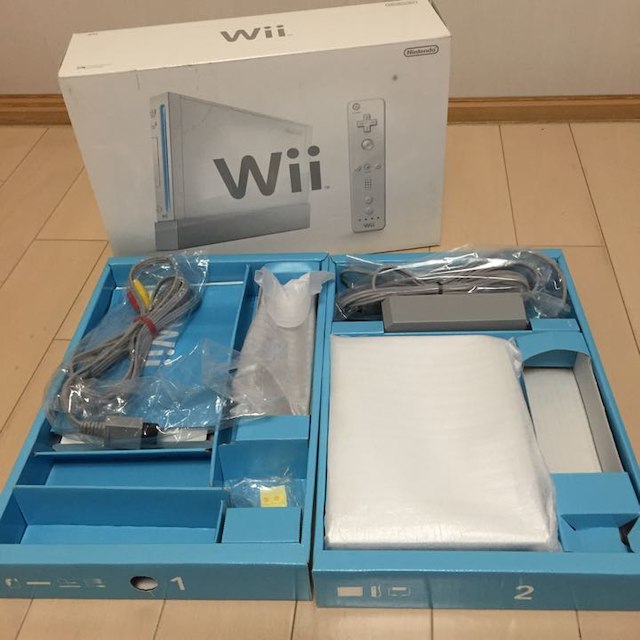 Wii 本体箱あり