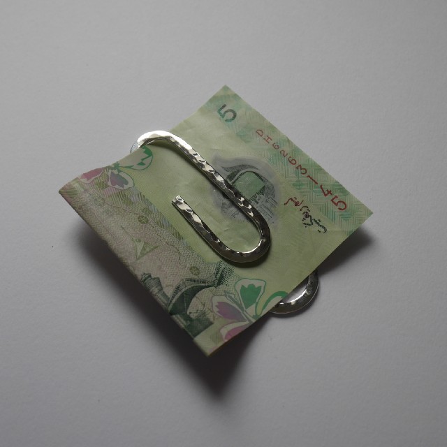 ◆ マネークリップ money clip シルバー925 新品未使用 メンズのファッション小物(マネークリップ)の商品写真