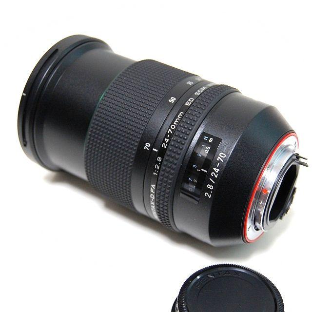 RICOH(リコー)のHD PENTAX-D FA 24-70mmF2.8ED SDM WR スマホ/家電/カメラのカメラ(レンズ(ズーム))の商品写真