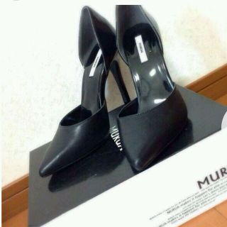 MURUA ポインテッドトゥ パンプス