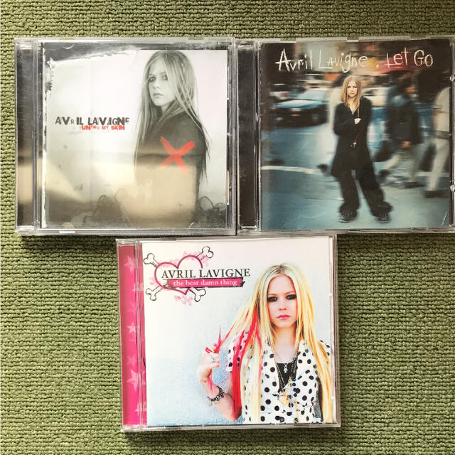 CD  : AVRIL LAVIGNE (3枚) エンタメ/ホビーのCD(ポップス/ロック(洋楽))の商品写真