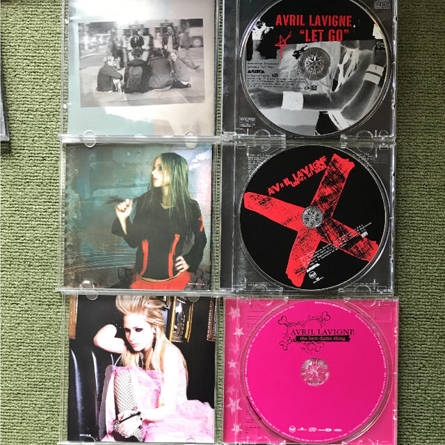 CD  : AVRIL LAVIGNE (3枚) エンタメ/ホビーのCD(ポップス/ロック(洋楽))の商品写真