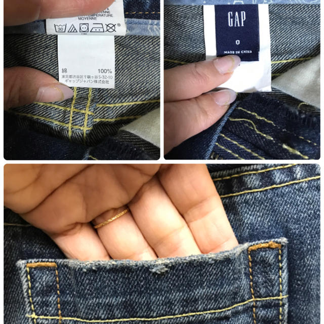 GAP(ギャップ)のGAP  デニムスカート ミニ レディースのスカート(ミニスカート)の商品写真