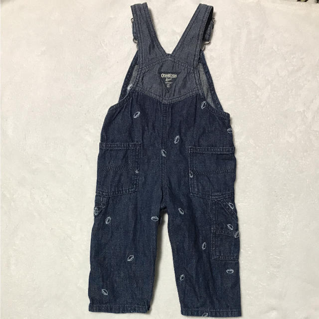 OshKosh(オシュコシュ)のオーバーオール 12months Oshkosh キッズ/ベビー/マタニティのベビー服(~85cm)(パンツ)の商品写真