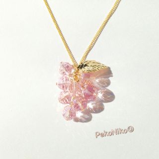 ラッピング無料☆桜便り＊ネックレス(ネックレス)