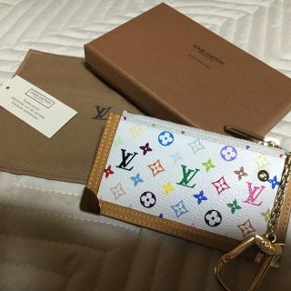 ルイヴィトン(LOUIS VUITTON)のルイヴィトン＊ポシェット クレ＊マルチカラー コインケース美品(コインケース)