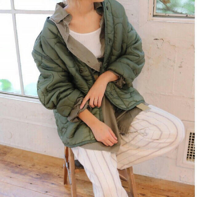 TODAYFUL(トゥデイフル)のカイママ様専用 TODAYFUL 17AW ヴィンテージライナージャケット レディースのジャケット/アウター(ミリタリージャケット)の商品写真