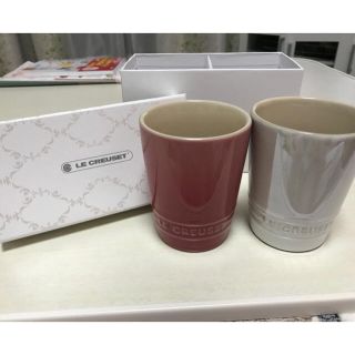 ルクルーゼ(LE CREUSET)の♡ル・クルーゼ ペアショートタンブラー♡(グラス/カップ)