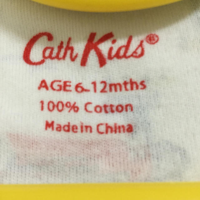 Cath Kidston(キャスキッドソン)のキャスキッズ キャスキッドソン 足付き カバーオール ロンパース 6〜12m キッズ/ベビー/マタニティのベビー服(~85cm)(カバーオール)の商品写真