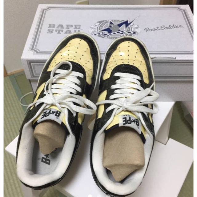 A BATHING APE - 美品 BAPE STA!! エイプ 26cm スニーカーの通販 by まめ子's shop｜アベイシングエイプ