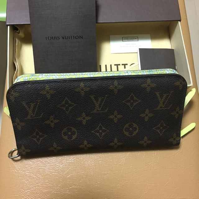 LOUIS VUITTON(ルイヴィトン)のルイヴィトン 長財布 花柄 正規店購入＊すがさん＊ レディースのファッション小物(財布)の商品写真