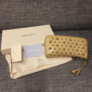 ジミーチュウ(JIMMY CHOO)のジャンク品☆JIMMY CHOO長財布(財布)