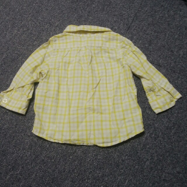 babyGAP(ベビーギャップ)のbabyGAP★チェックシャツ6-12m キッズ/ベビー/マタニティのベビー服(~85cm)(シャツ/カットソー)の商品写真