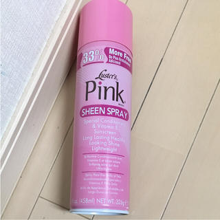 ヴィクトリアズシークレット(Victoria's Secret)のsheen  spray pink 艶出しヘアー スプレー(ヘアケア)