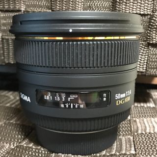 シグマ(SIGMA)の【値下げ！】シグマ 50mm F1.4 EX DG HSM ニコンFマウント](レンズ(単焦点))