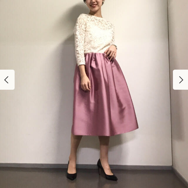 Demi-Luxe BEAMS(デミルクスビームス)の新品未使用  大草直子さん愛用 スカート レディースのスカート(ひざ丈スカート)の商品写真