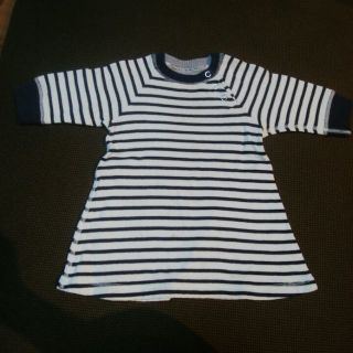 プチバトー(PETIT BATEAU)の【プチバトー】ワンピース 70-80(ワンピース)